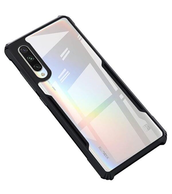 SNP-Back Case Cover for Mi A3 (TPU, Polycarbonate_Matte Black)