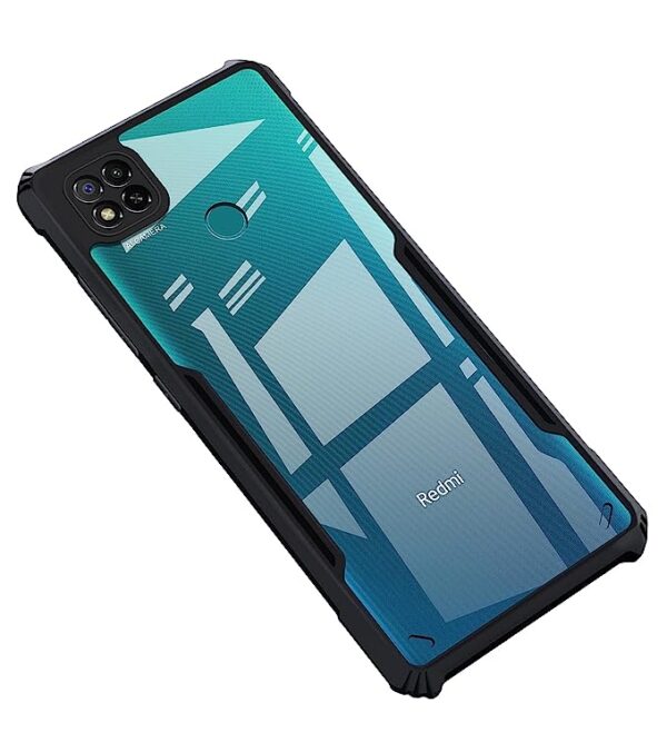SNP-Back Case Cover for Mi Redmi 10A / Redmi 9 / Redmi 9C / 9 Activ/Poco C31 | (TPU + PC | Matte Black)