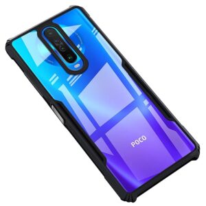 SNP-Back Case Cover for Mi Redmi K30 / Poco X2 (TPU, Polycarbonate_Matte Black)