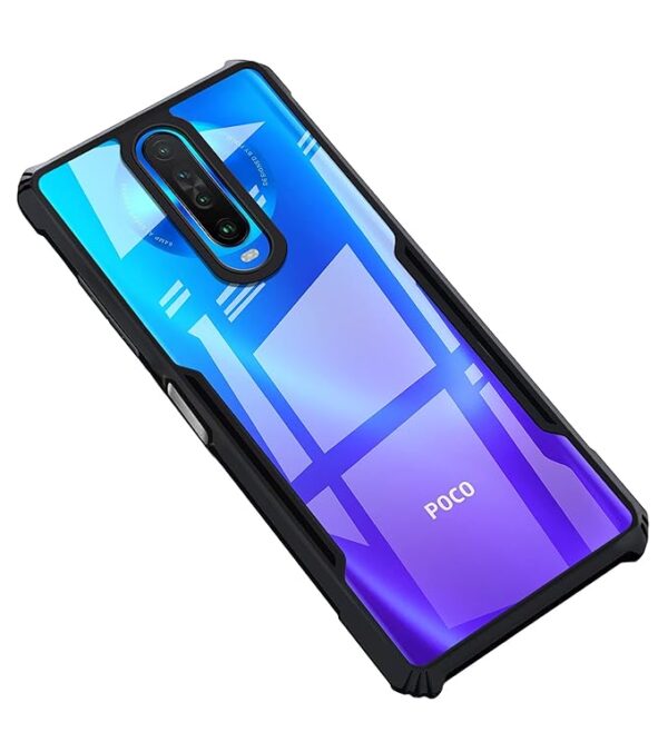 SNP-Back Case Cover for Mi Redmi K30 / Poco X2 (TPU, Polycarbonate_Matte Black)