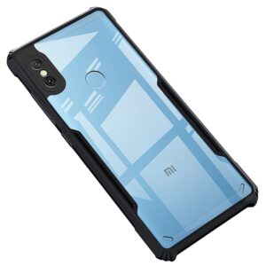 SNP-Back Case Cover for Mi Redmi Note 6 Pro (TPU, Polycarbonate_Matte Black)