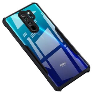 SNP-Back Case Cover for Mi Redmi Note 8 Pro (TPU, Polycarbonate_Matte Black)