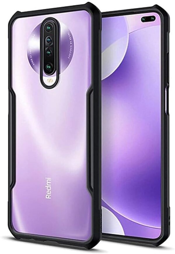SNP-Back Case Cover for Mi Redmi K30 / Poco X2 (TPU, Polycarbonate_Matte Black) - Image 2