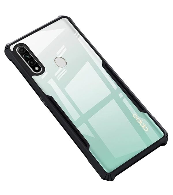 SNP-Back Case Cover for Oppo A31 2020 (TPU, Polycarbonate_Matte Black)