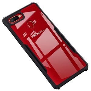 SNP-Back Case Cover for Oppo A7 / Oppo A5S / A12 / A11K | Compatible for Oppo A7 / Oppo A5S / A12 / A11K Back Case Cover | Clear Case with Camera Protection |(TPU + PC | Matte Black)