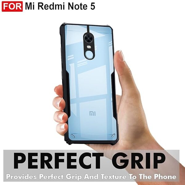 SNP-Solimo Mobile Cover for Xiaomi Redmi Note 5 (Polycarbonate_Matte Black) - Image 3