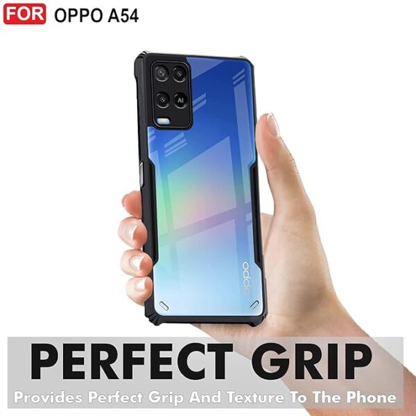 SNP-A54 Case: TPU + PC Matte Black Back Cover (360 Protection) - Image 3