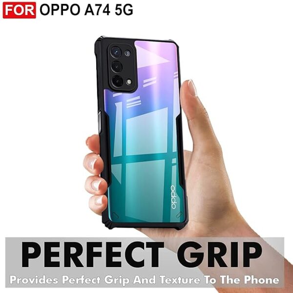 SNP-Mobile Cover for Oppo a7 (Polycarbonate_Matte Black) - Image 3