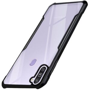 SNP- Transparent Back Cover Case for SAM M11 | Raised Bumps for Full Device & Camera Protection Shockproof TPU Silicone Back Case Mobile Cover – Transparent