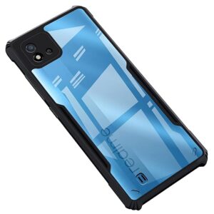 SNP- Back Case Cover for Realme C20 / Realme C11 2021 | Compatible for Realme C20 / Realme C11 2021 Back Cover | Clear Case with Camera Protection | (TPU + PC | Matte Black)