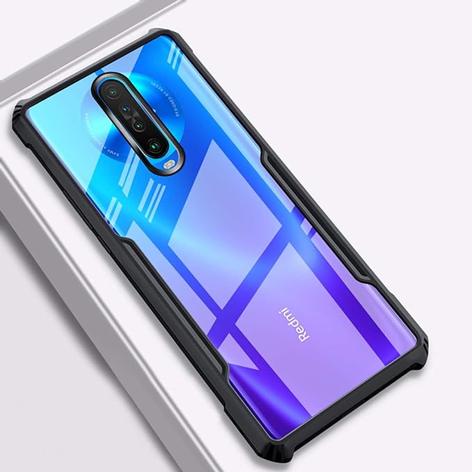 SNP- Back Case Cover for Mi Redmi K30 / Poco X2 (TPU, Polycarbonate_Matte Black) - Image 3