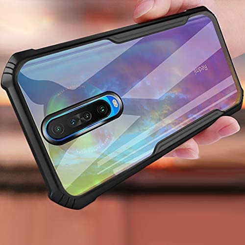 SNP- Back Case Cover for Mi Redmi K30 / Poco X2 (TPU, Polycarbonate_Matte Black) - Image 4