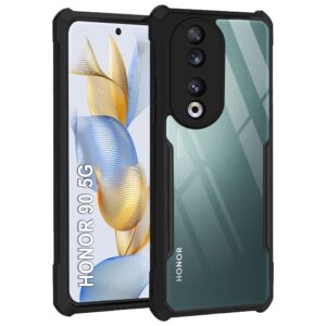 SNP- Honor 90 5G Back Cover Case | Stylish Frameless Matte Hard Back Skin | Soft TPU Shock Proof Bumper Back Cover Case for Honor 90 5G
