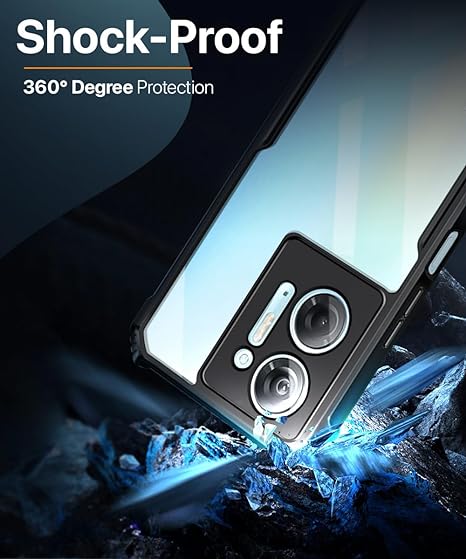 SNP- Camera Bump Protection | Slim Stylish 360 Protection Design |Crystal Clear | Shockproof Eagle Back Cover for Infinix Hot 30 5G - Image 2