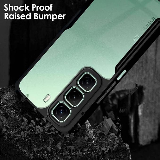 SNP-Camera Bump Protection | Slim Stylish 360 Protection Design |Crystal Clear | Shockproof Eagle Back Cover for Infinix Hot 50 5G - Image 3