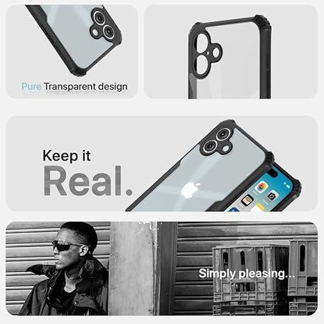 SNP- Cover Compatible with iPhone 17 Magnetic case | Slim Stylish 360 Protection Design |Crystal Clear | Shockproof Eagle Back Cover for iPhone 17 - Image 4