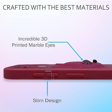SNP- Redmi 10A / Redmi 9 / 9C / 9 Activ/Poco C31 Back Cover for Girls | Cute Cat Leather Finish | Soft TPU | Case for Mi Redmi 10A / Redmi 9 / 9C / 9 Activ/Poco C31 (Pink) - Image 4