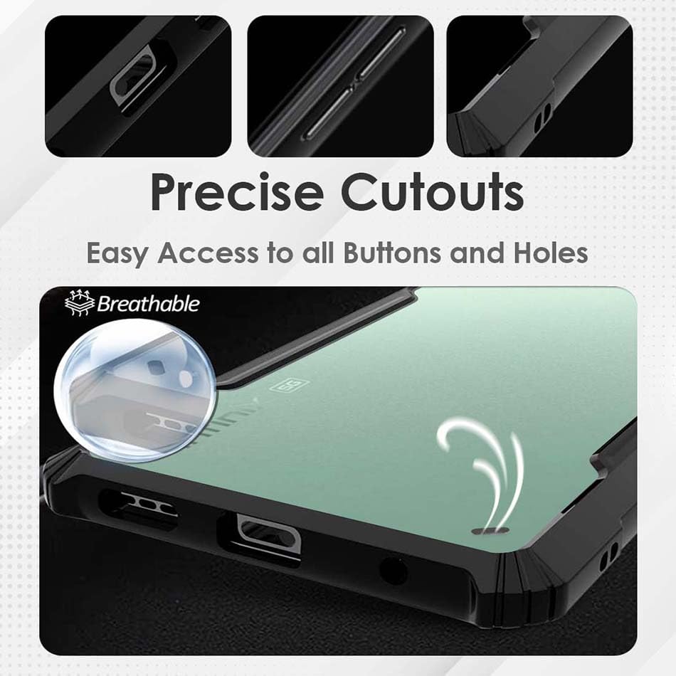 SNP-Camera Bump Protection | Slim Stylish 360 Protection Design |Crystal Clear | Shockproof Eagle Back Cover for Infinix Hot 50 5G - Image 5