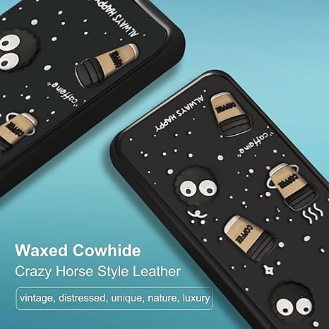SNP- Back Case Cover Compatible for iPhone 17 | Cute Fun Cartoon 3D Ball Coffee Silicone Case | Body Protection | Camera Protection | Shock Proof (BLACK) - Image 4