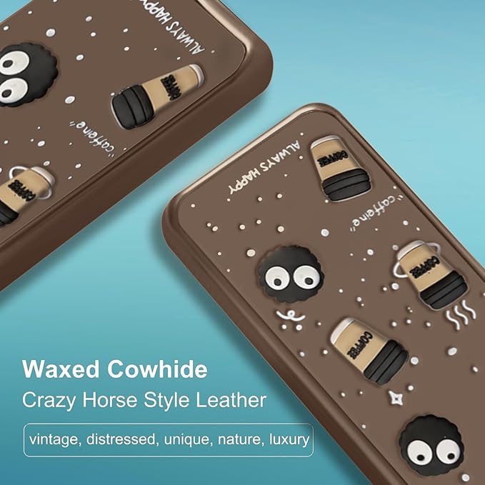 SNP- Back Case Cover Compatible for iPhone 16 PRO | Cute Fun Cartoon 3D Ball Coffee Silicone Case | Body Protection | Camera Protection | Shock Proof (BROWN) - Image 4