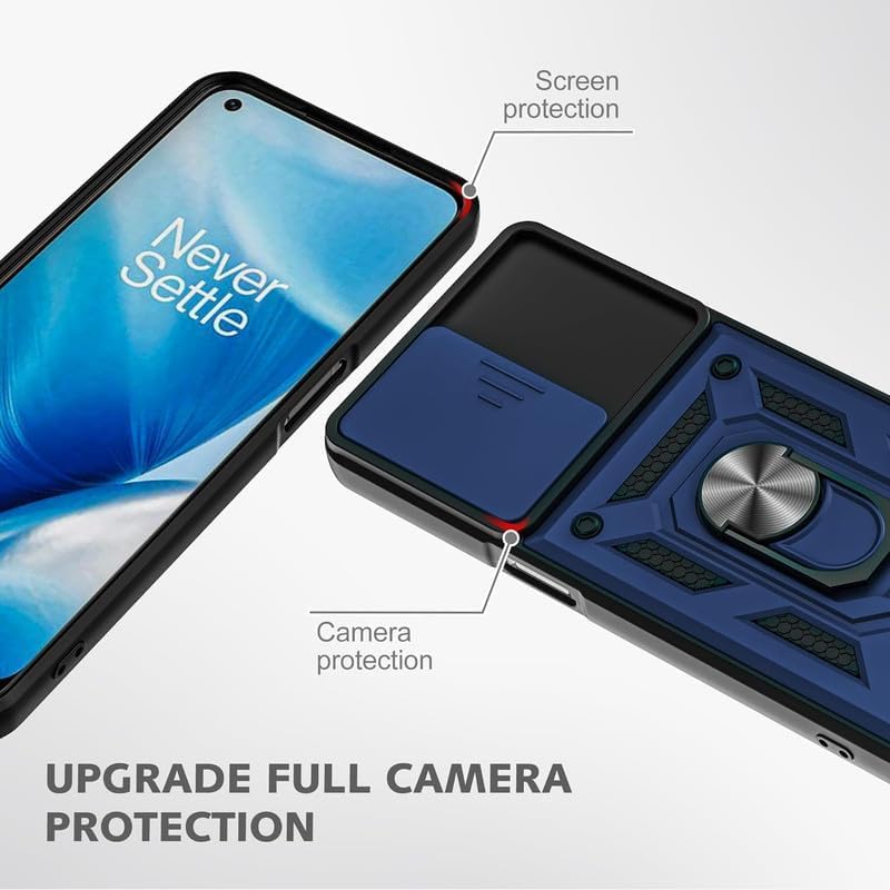 SNP- | D10 Tough Armor | Sliding Camera Shield | 360° Protection | Kickstand Ring Holder | Military-Grade Shockproof Bumper - Image 3