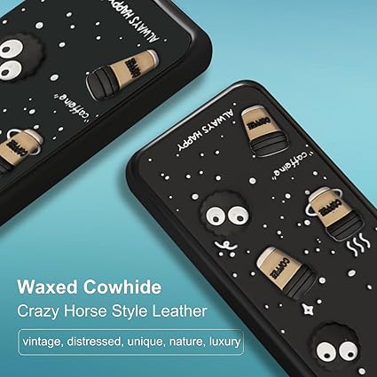 SNP- Coffee Case for CMF by Nothing Phone 2 Pro 5G | Cute 3D Cartoon Ball Design | Soft Silicone Back Cover for CMF by Nothing Phone 2 Pro 5G | Full Body & Camera Protection | Black - Image 3